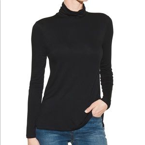 WHBM black turtleneck